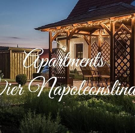 Apartments "Vier Napoleonslinden" Auerstedt Exteriör bild
